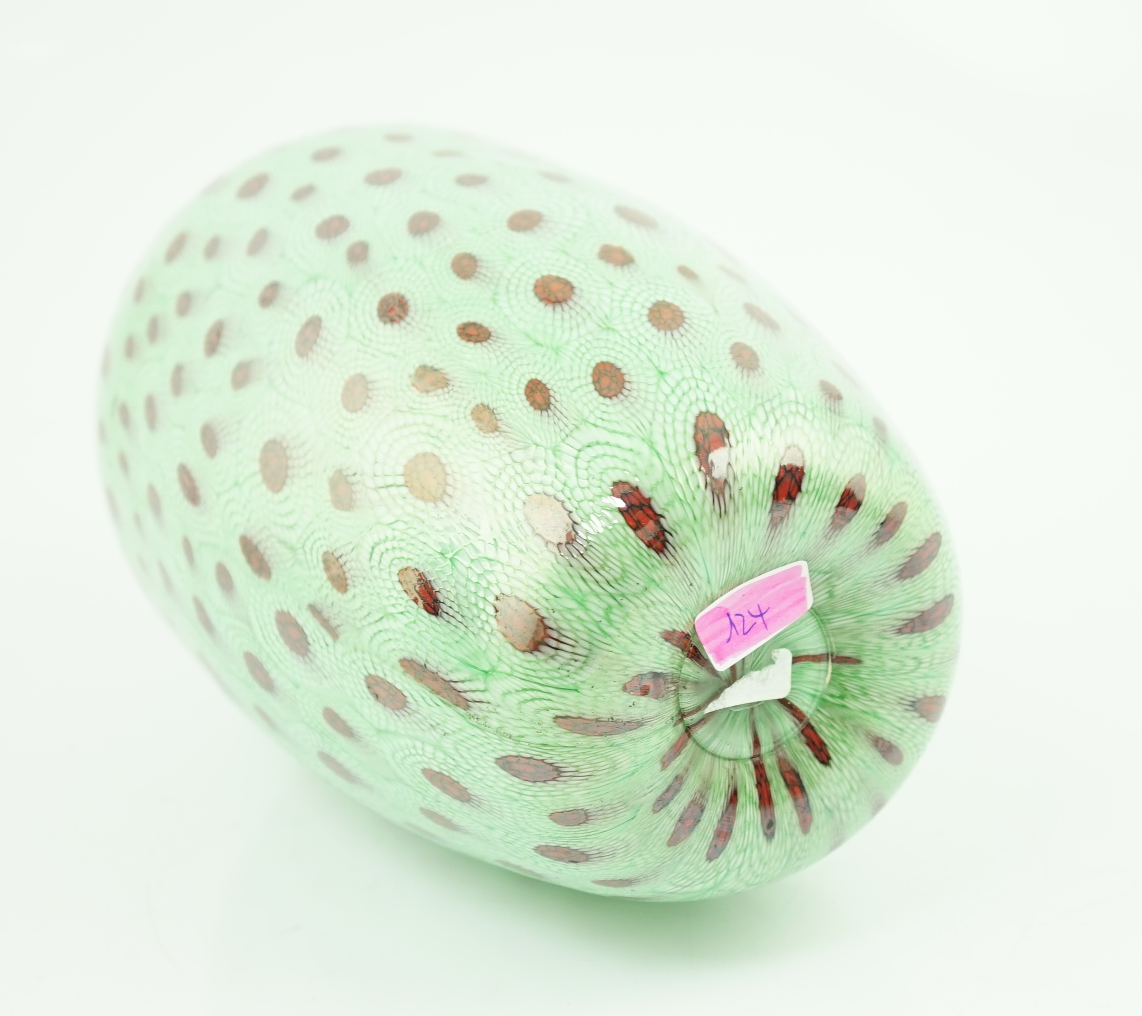 Vittorio Ferro (1932-2012), a Murano glass Murrine vase